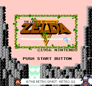 Game screenshot of The Legend of Zelda