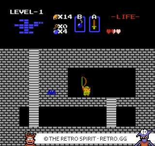 Game screenshot of The Legend of Zelda