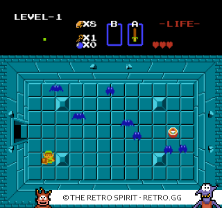 Game screenshot of The Legend of Zelda