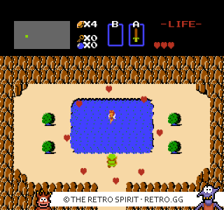 Game screenshot of The Legend of Zelda