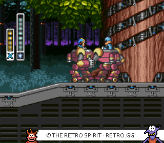 Game screenshot of Mega Man X