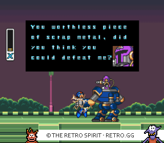 Game screenshot of Mega Man X