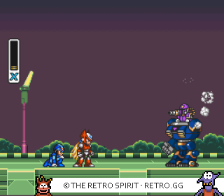 Game screenshot of Mega Man X