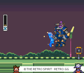 Game screenshot of Mega Man X