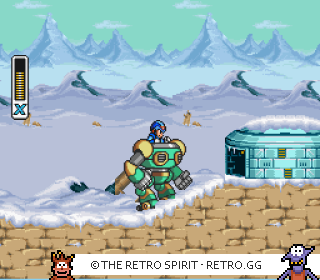 Game screenshot of Mega Man X