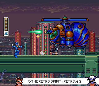 Game screenshot of Mega Man X