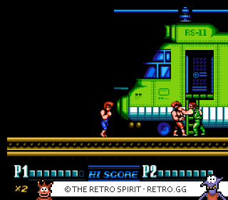 Game screenshot of Double Dragon II: The Revenge