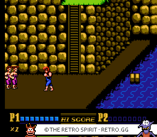 Game screenshot of Double Dragon II: The Revenge