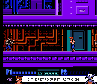 Game screenshot of Double Dragon II: The Revenge