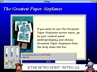 Game screenshot of The Greatest Paper Airplanes