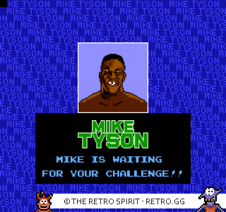 Game screenshot of Mike Tyson's Punch-Out!!