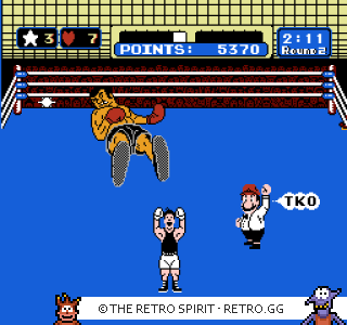 Game screenshot of Mike Tyson's Punch-Out!!