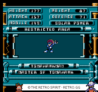 Game screenshot of Mega Man 6