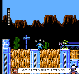 Game screenshot of Mega Man 6