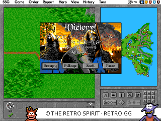 Game screenshot of Warlords 2