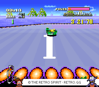 Game screenshot of F-Zero