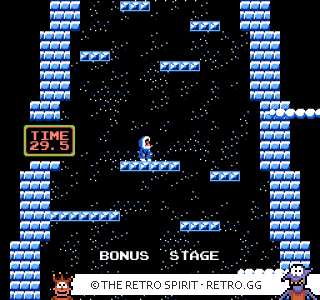 Game screenshot of Ice Climber