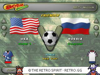 Game screenshot of Actua Soccer