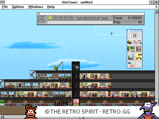 Game screenshot of SimTower: The Vertical Empire
