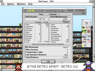 Game screenshot of SimTower: The Vertical Empire