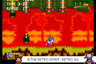 Game screenshot of Sonic the Hedgehog 3