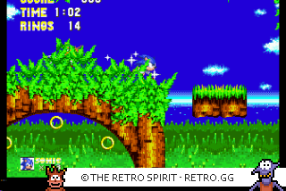 Game screenshot of Sonic the Hedgehog 3