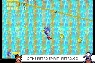 Game screenshot of Sonic the Hedgehog 3