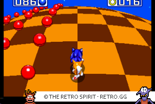 Game screenshot of Sonic the Hedgehog 3