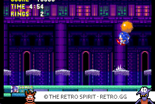 Game screenshot of Sonic the Hedgehog 3