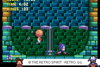 Game screenshot of Sonic the Hedgehog 3