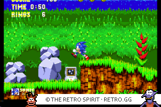 Game screenshot of Sonic the Hedgehog 3