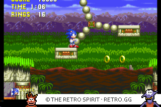 Game screenshot of Sonic the Hedgehog 3