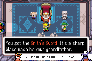 Game screenshot of The Legend of Zelda: The Minish Cap