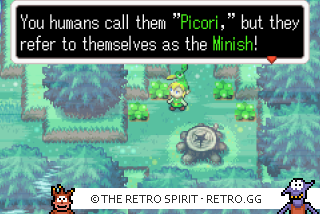 Game screenshot of The Legend of Zelda: The Minish Cap