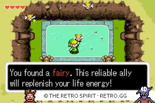 Game screenshot of The Legend of Zelda: The Minish Cap