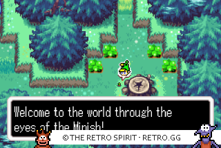 Game screenshot of The Legend of Zelda: The Minish Cap