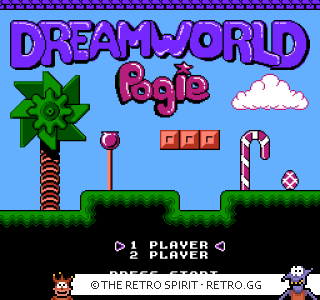 Game screenshot of Dreamworld Pogie