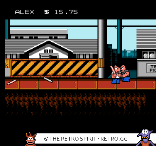 Game screenshot of River City Ransom