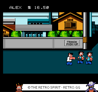 Game screenshot of River City Ransom