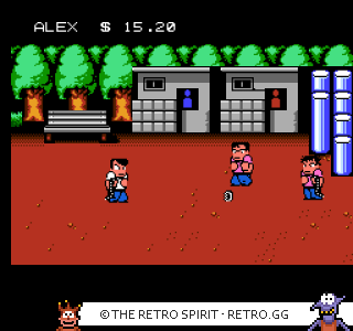 Game screenshot of River City Ransom