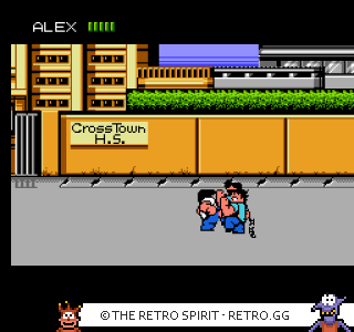 Game screenshot of River City Ransom