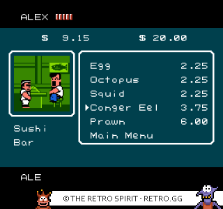 Game screenshot of River City Ransom