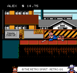 Game screenshot of River City Ransom