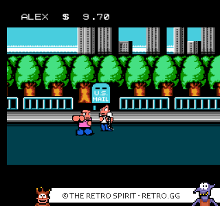 Game screenshot of River City Ransom