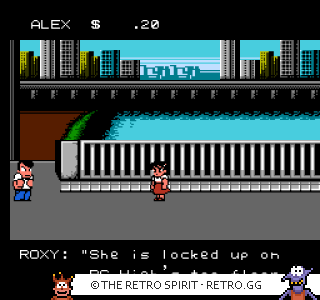 Game screenshot of River City Ransom