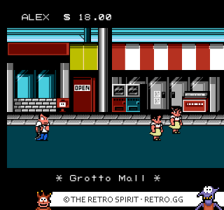 Game screenshot of River City Ransom