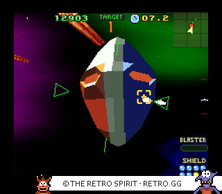 Game screenshot of Star Fox 2