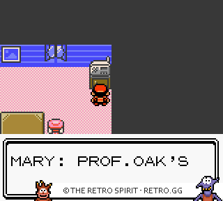 Game screenshot of Pokémon Silver Version