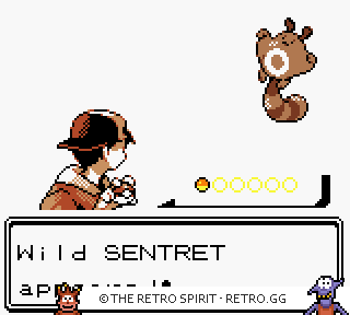 Game screenshot of Pokémon Silver Version