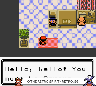 Game screenshot of Pokémon Silver Version